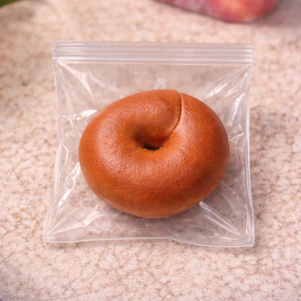 Realistic Slow Rebound Bagel Squishy